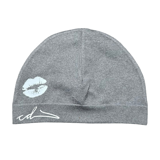 Grey skull cap